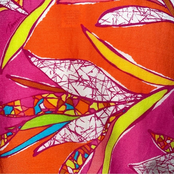 Trina Turk Beaded Vacation Tunic Dress Cover-up XS - Picture 6 of 7